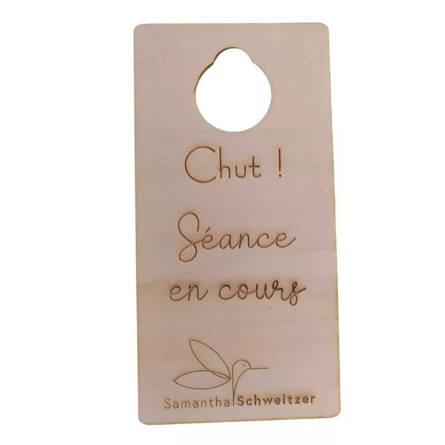 Plaque de Porte Personnalisée pour Professionnels