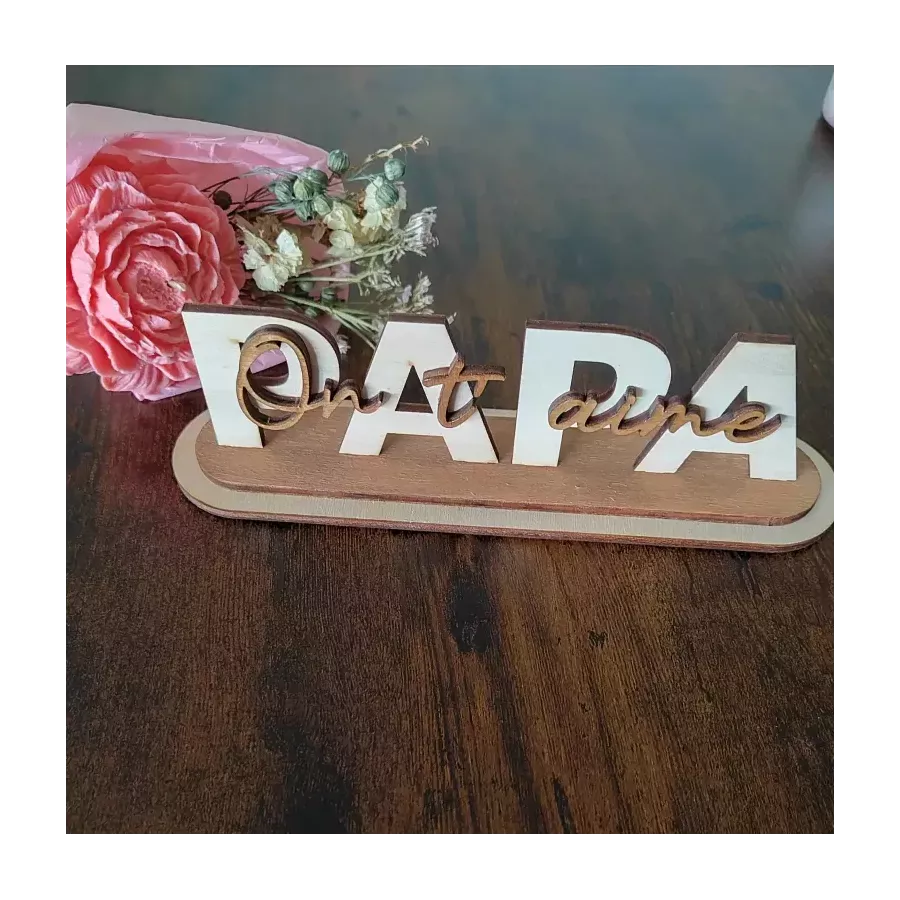 Décoration - Papa On t'aime