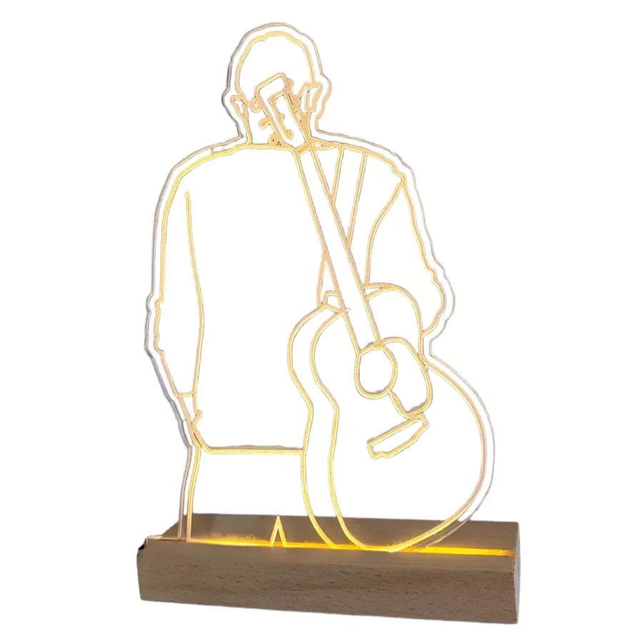 Lampe Veilleuse Guitariste