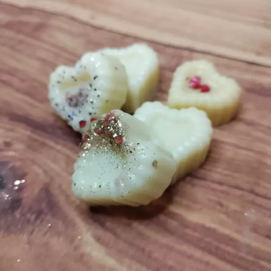 Fondants parfumés spécial Saint-Valentin