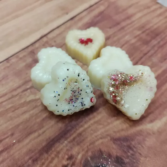 Fondants parfumés spécial Saint-Valentin