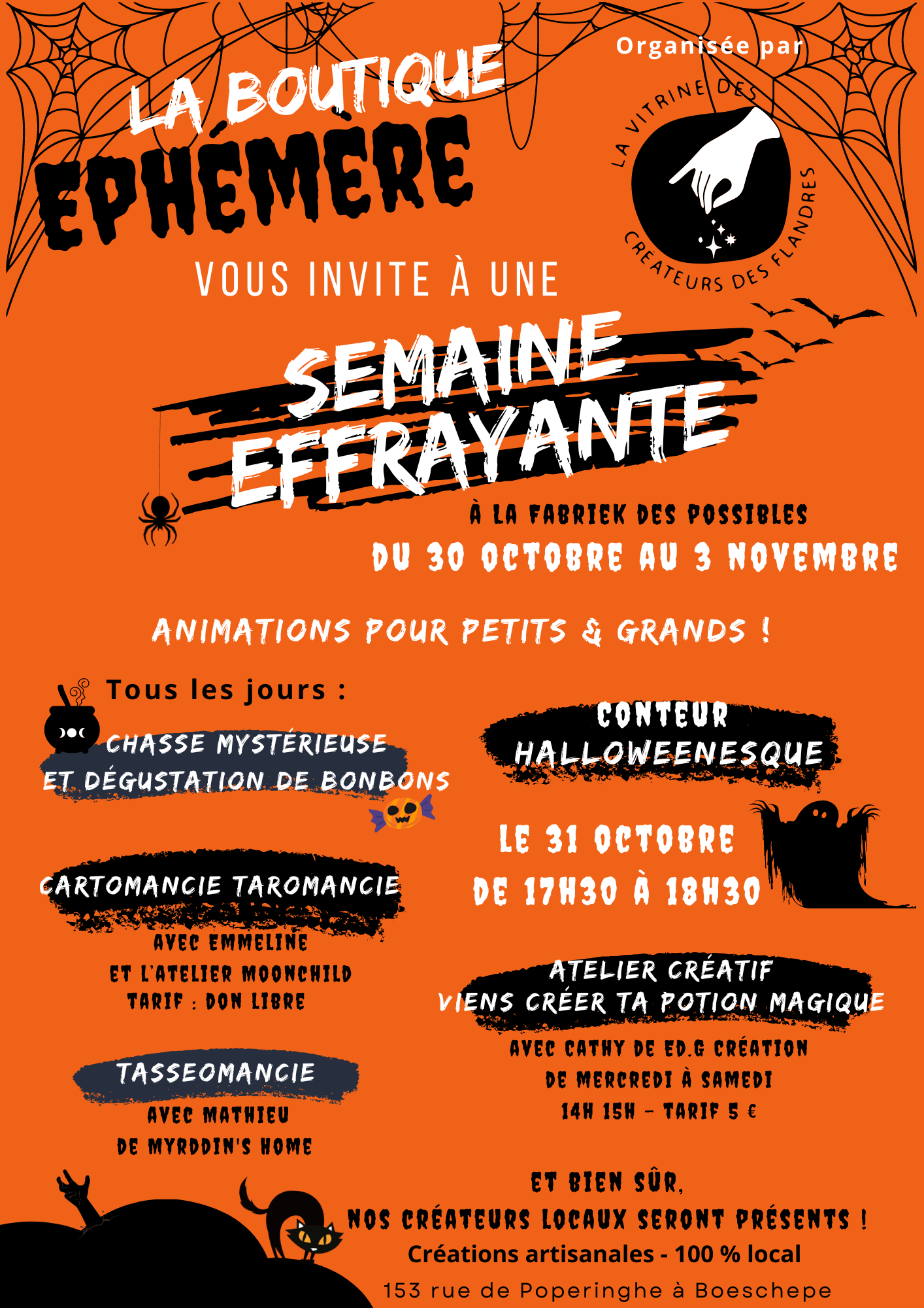 Boutique Ephémère Halloween